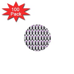 Makeup 1  Mini Buttons (100 Pack)  by Valentinaart