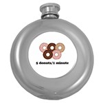 852 Round Hip Flask (5 oz) Front