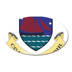 Coat Of Arms Of County Galway  Oval Magnet by abbeyz71