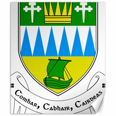 Coat Of Arms Of County Kerry  Canvas 20  X 24   by abbeyz71