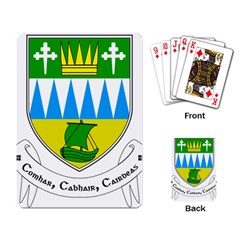 Coat Of Arms Of County Kerry Playing Card by abbeyz71