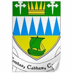 Coat Of Arms Of County Kerry Canvas 12  X 18   by abbeyz71