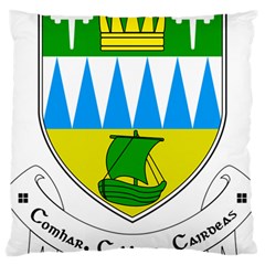 Coat Of Arms Of County Kerry Large Cushion Case (two Sides) by abbeyz71
