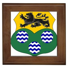 County Leitrim Coat of Arms Framed Tiles