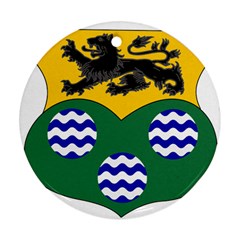 County Leitrim Coat of Arms Ornament (Round)