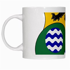 County Leitrim Coat of Arms White Mugs