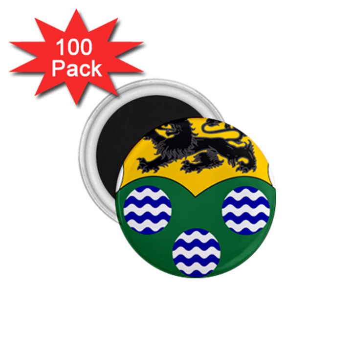 County Leitrim Coat of Arms 1.75  Magnets (100 pack) 
