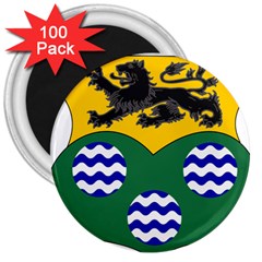 County Leitrim Coat Of Arms 3  Magnets (100 Pack) by abbeyz71