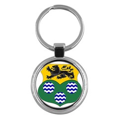 County Leitrim Coat of Arms Key Chains (Round) 