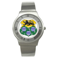 County Leitrim Coat of Arms Stainless Steel Watch