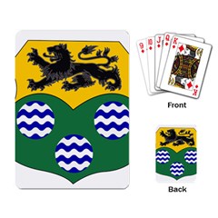 County Leitrim Coat of Arms Playing Card