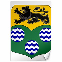 County Leitrim Coat of Arms Canvas 20  x 30  