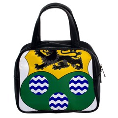 County Leitrim Coat Of Arms Classic Handbags (2 Sides) by abbeyz71