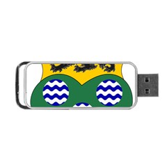 County Leitrim Coat of Arms Portable USB Flash (One Side)