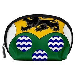 County Leitrim Coat Of Arms Accessory Pouches (large)  by abbeyz71