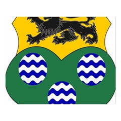 County Leitrim Coat of Arms Double Sided Flano Blanket (Large) 