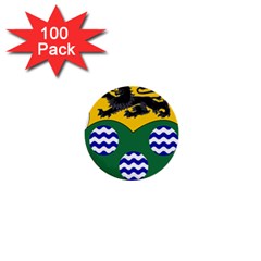 County Leitrim Coat Of Arms  1  Mini Buttons (100 Pack)  by abbeyz71