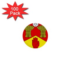 County Londonderry Coat Of Arms  1  Mini Buttons (100 Pack) 