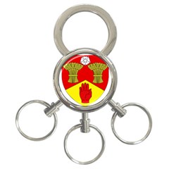 County Londonderry Coat Of Arms  3-ring Key Chains