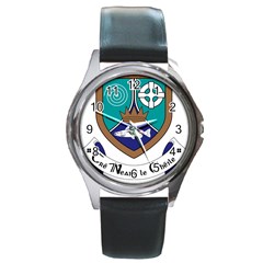 County Meath Coat Of Arms Round Metal Watch by abbeyz71