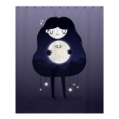 Moon Shower Curtain 60  X 72  (medium)  by Mjdaluz