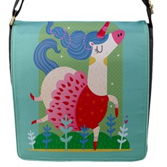 Unicorn Flap Messenger Bag (s) by Mjdaluz