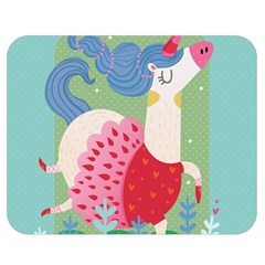 Unicorn Double Sided Flano Blanket (medium) 