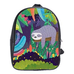 Sloth In Nature School Bags(large) 