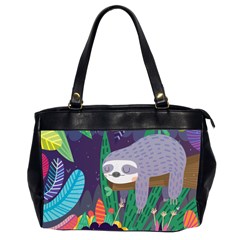 Sloth In Nature Office Handbags (2 Sides) 