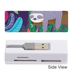 Sloth In Nature Memory Card Reader (stick)  by Mjdaluz