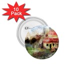 Old Spanish Village 1.75  Buttons (10 pack) Front