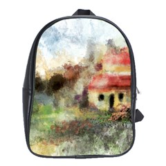Old Spanish Village School Bags (xl)  by digitaldivadesigns