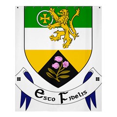 County Offaly Coat of Arms  Shower Curtain 60  x 72  (Medium) 