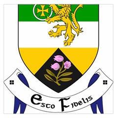 County Offaly Coat of Arms  Large Satin Scarf (Square)