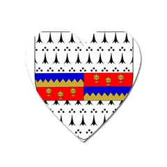 County Tipperary Coat Of Arms  Heart Magnet by abbeyz71