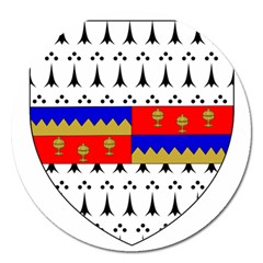 County Tipperary Coat Of Arms  Magnet 5  (round)