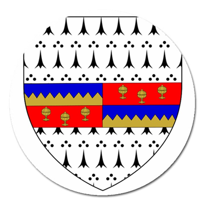 County Tipperary Coat of Arms  Magnet 5  (Round)