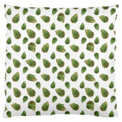 Leaves Motif Nature Pattern Standard Flano Cushion Case (two Sides) by dflcprints