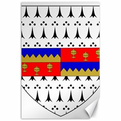 County Tipperary Coat Of Arms  Canvas 24  X 36  by abbeyz71