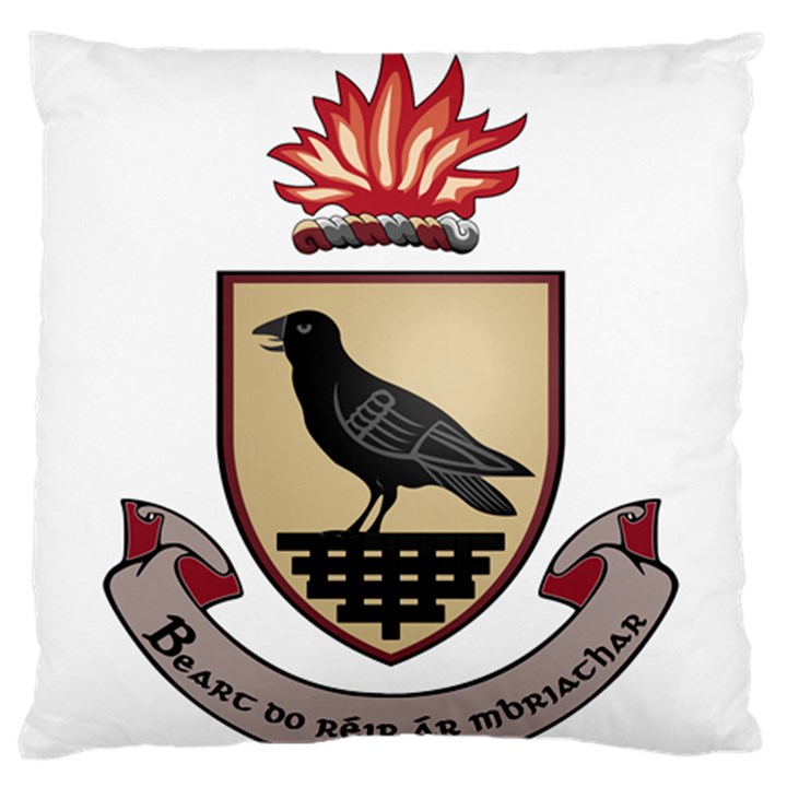 County Dublin Coat of Arms  Standard Flano Cushion Case (One Side)