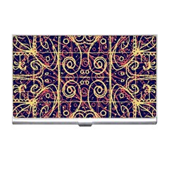 Tribal Ornate Pattern Business Card Holders