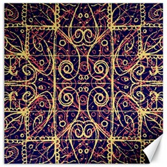 Tribal Ornate Pattern Canvas 16  X 16   by dflcprints