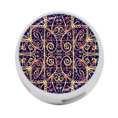 Tribal Ornate Pattern 4-port Usb Hub (one Side) by dflcprints