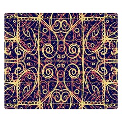 Tribal Ornate Pattern Double Sided Flano Blanket (small) 