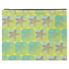 Starfish Cosmetic Bag (xxxl)  by linceazul