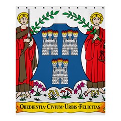 City Of Dublin Coat Of Arms  Shower Curtain 60  X 72  (medium)  by abbeyz71