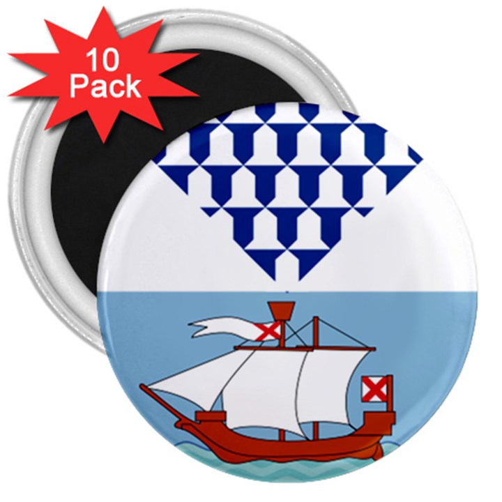 Flag of Belfast 3  Magnets (10 pack) 