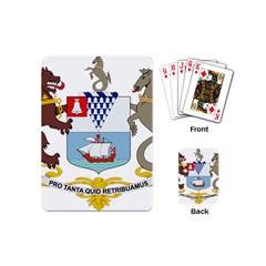 Coat Of Arms Of Belfast  Playing Cards (mini)  by abbeyz71