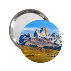 Snowy Andes Mountains, El Chalten, Argentina 2 25  Handbag Mirrors by dflcprints