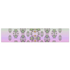 Summer Bloom In Festive Mood Flano Scarf (small) by pepitasart